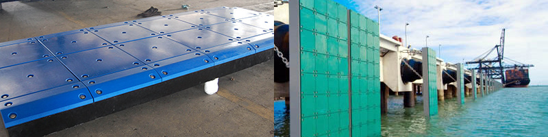 码头护舷贴面板案例